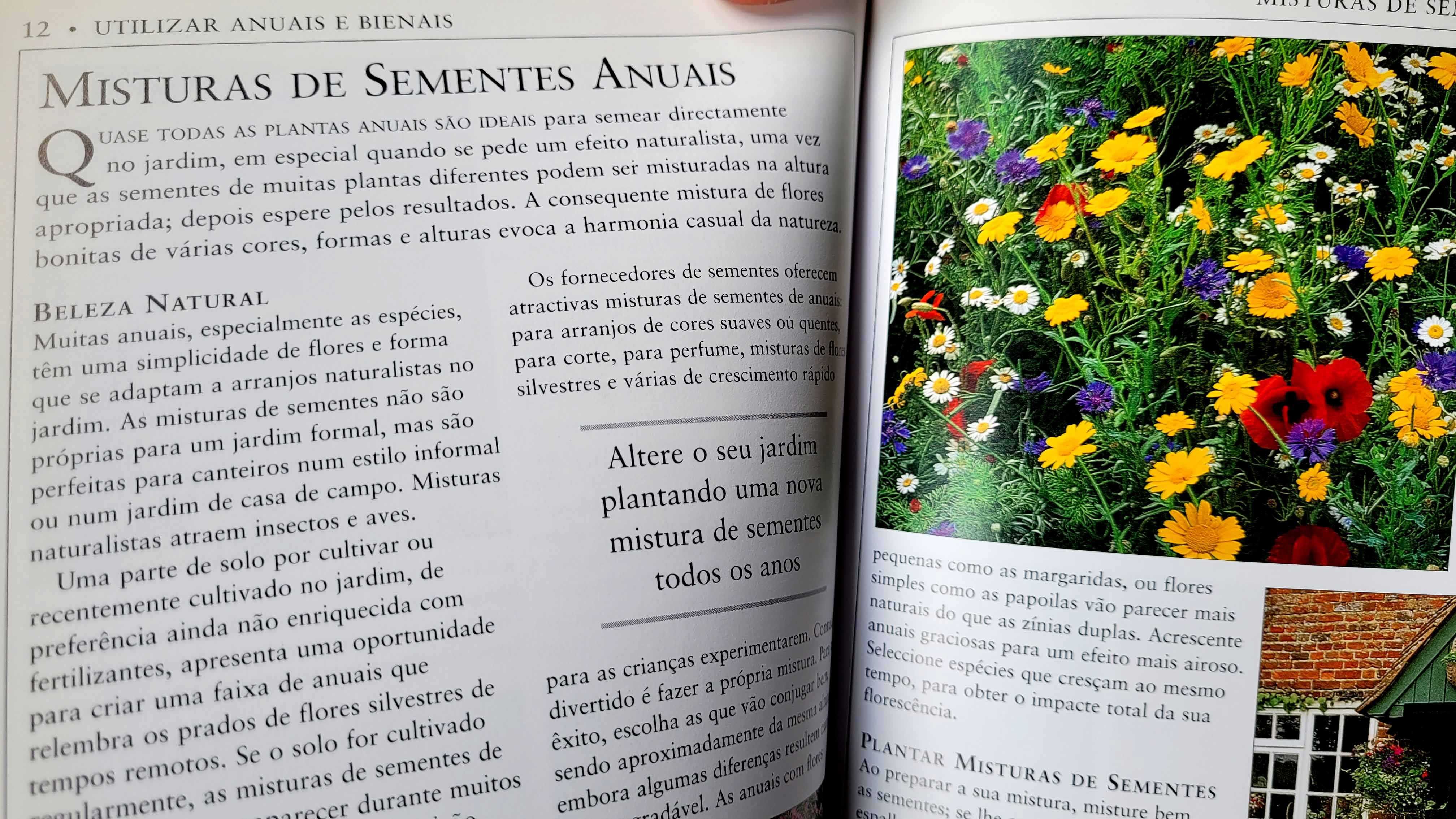 Manuais Práticos de Jardinagem.-Anuais e Bienais