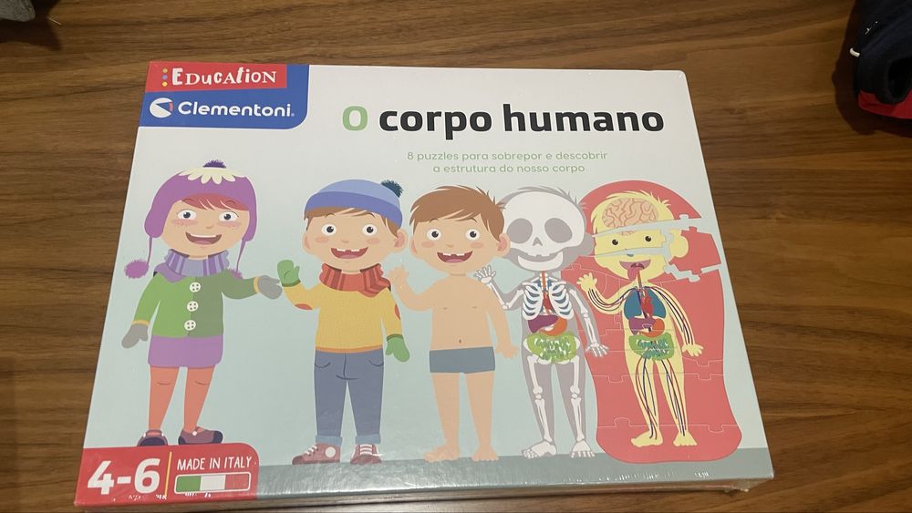 Puzzle novo Corpo Humano