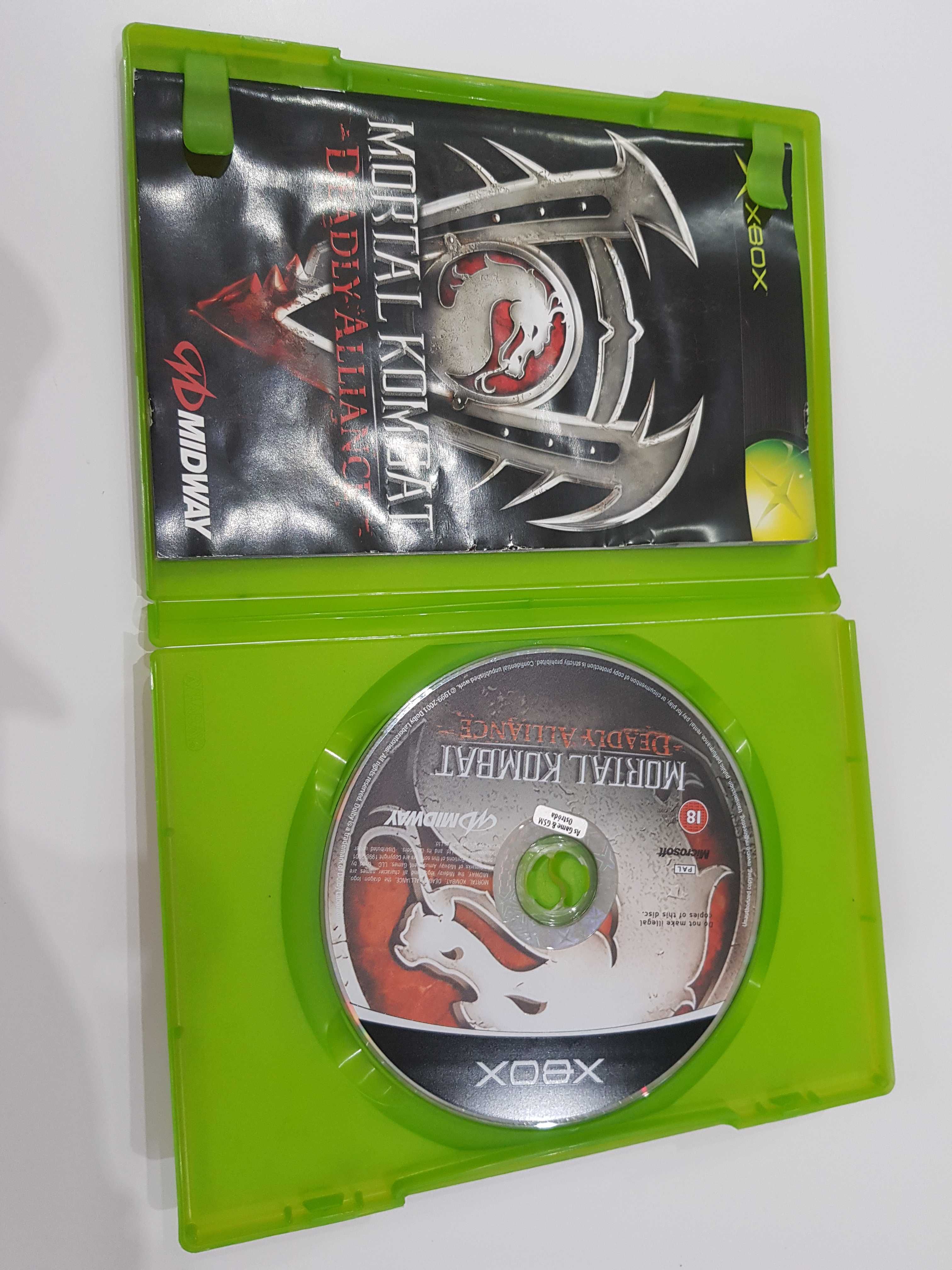 Mortal Kombat Deadly Alliance Xbox Classic Sklep Iława