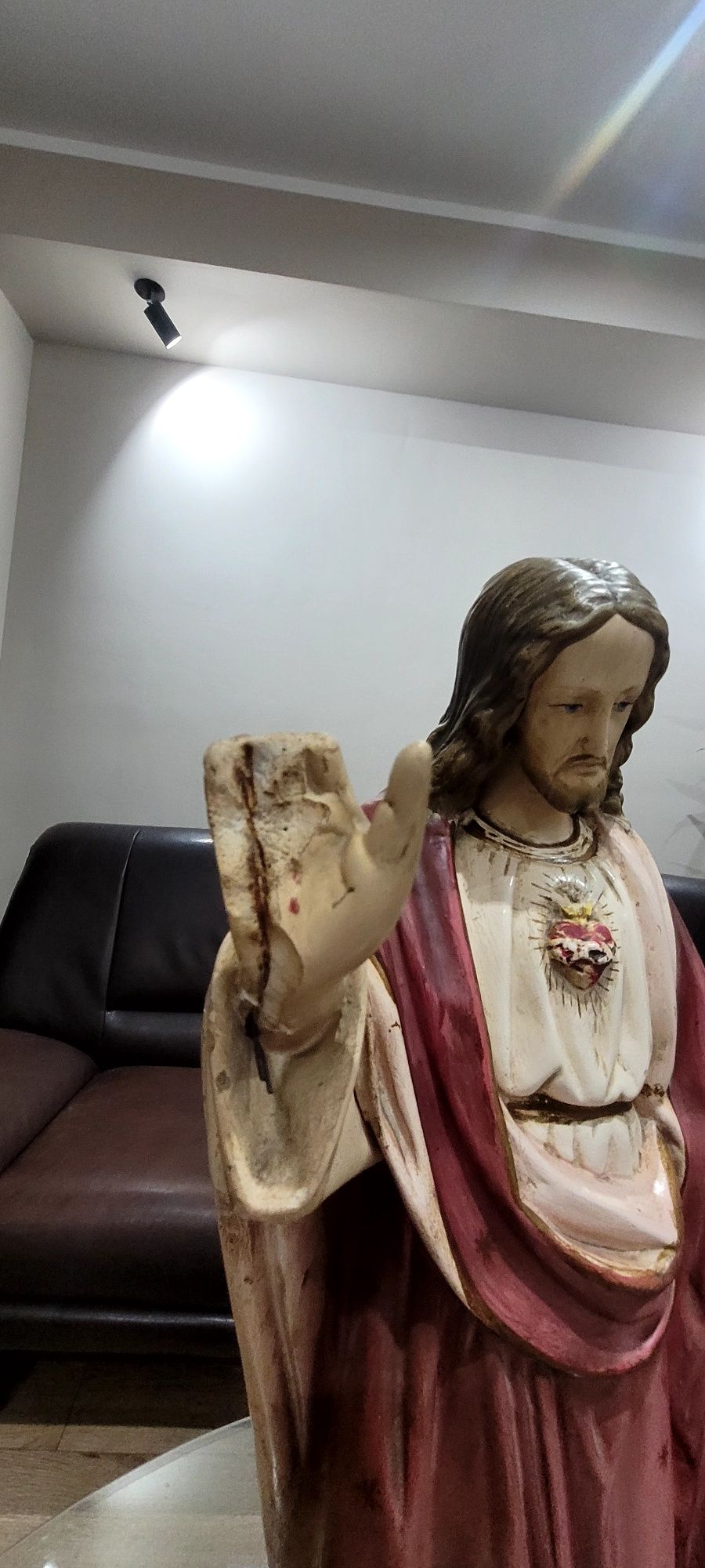 Figurki Maryja i Chrystus