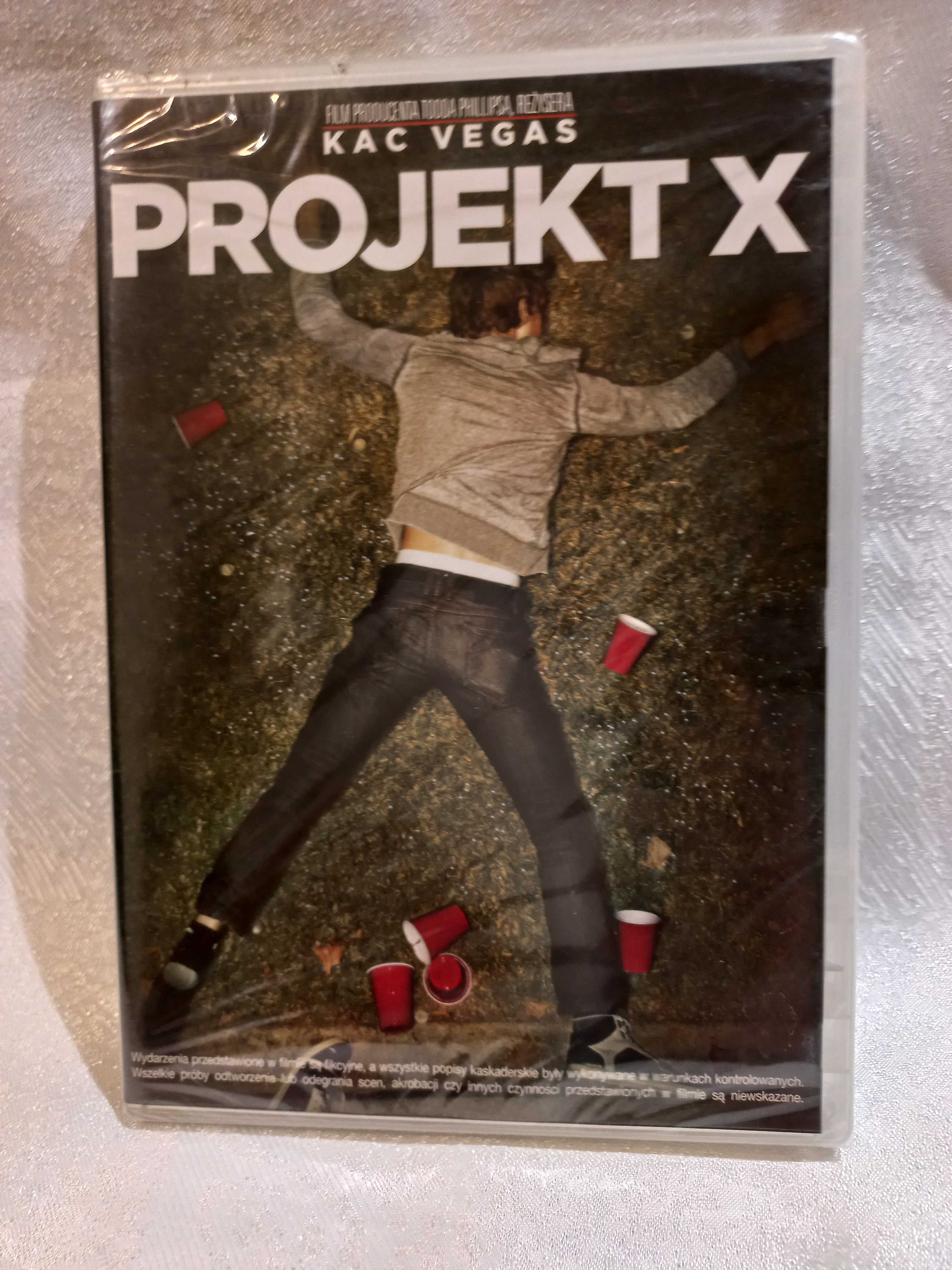 DVD - filmy - Śmiertelna kuracja, Projekt X - cena za zestaw