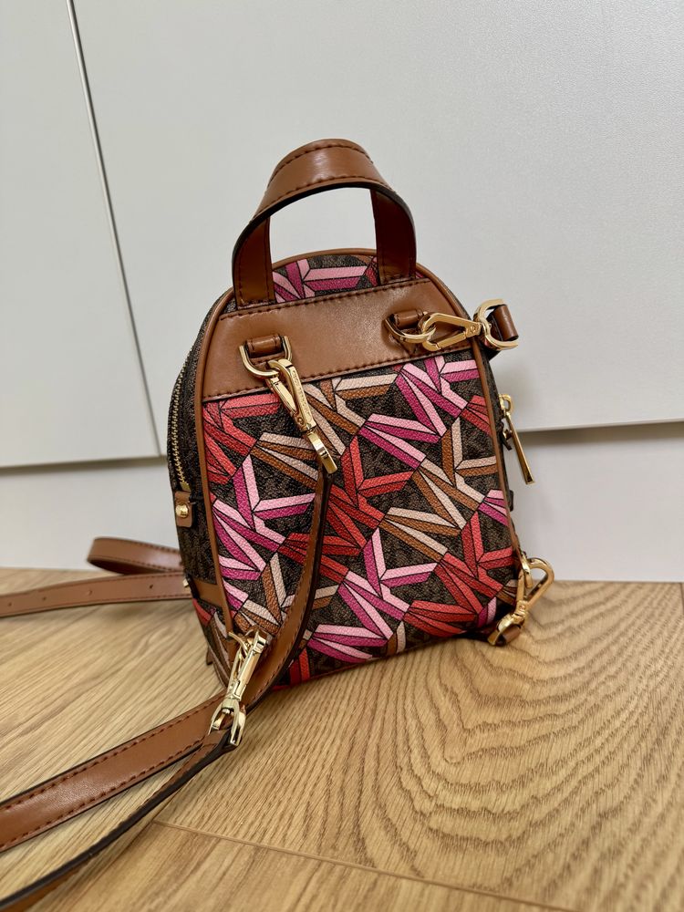 Plecak Michael Kors Rhea Zip Mini Multikolor Model LFBKMNH2