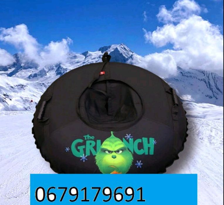 Міцний Тюбінг надувний надувні санки ватрушка плюшка таблетка бублик