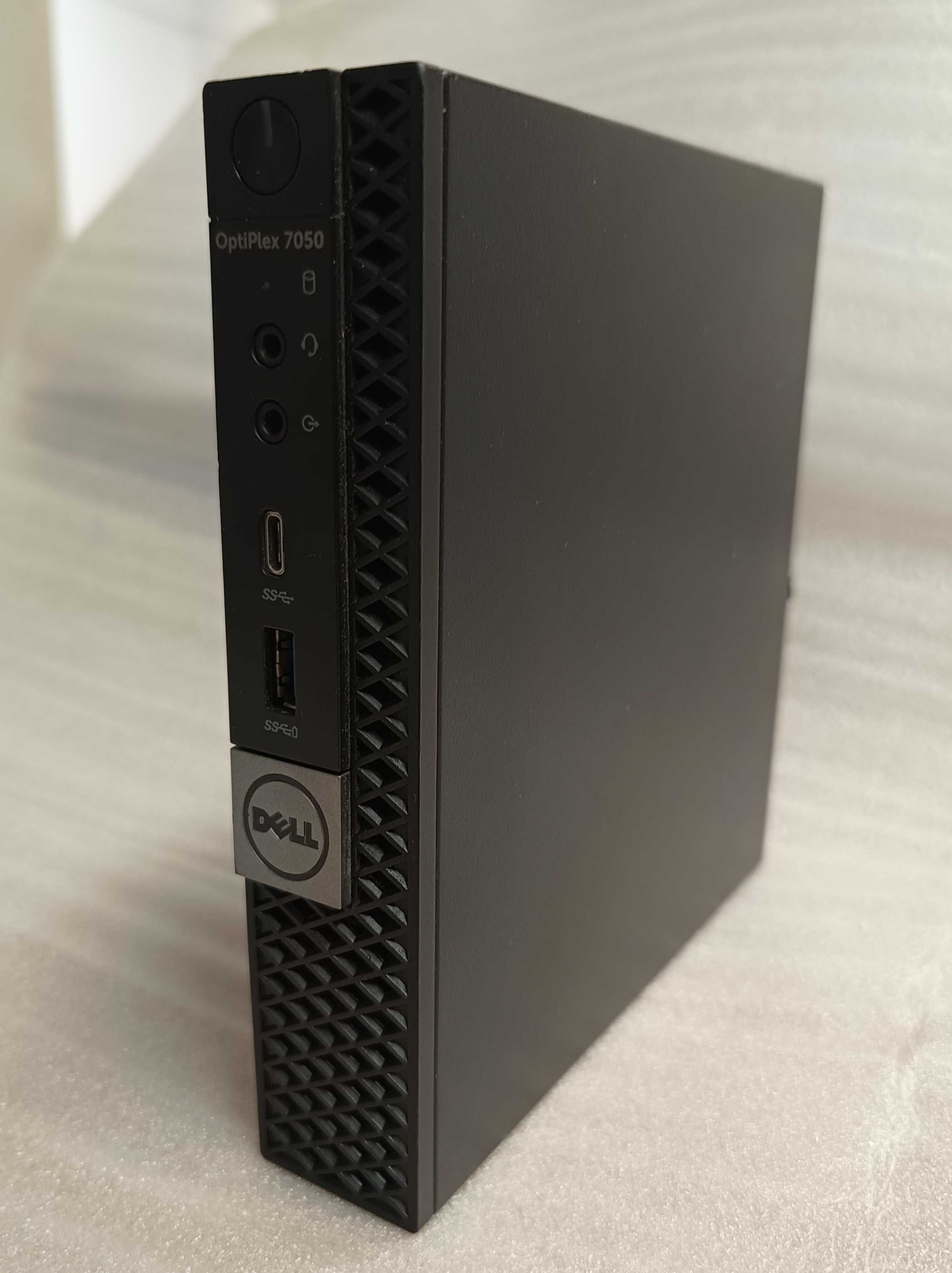 Komputer Dell 7050 Tiny, Core I5-6600T, 16GB RAM DDR4, Dysk 256GB NVME