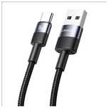 USAMS Kabel USB-A na USB-C 3A 1,2m       Aluminum Alloy Data Cable