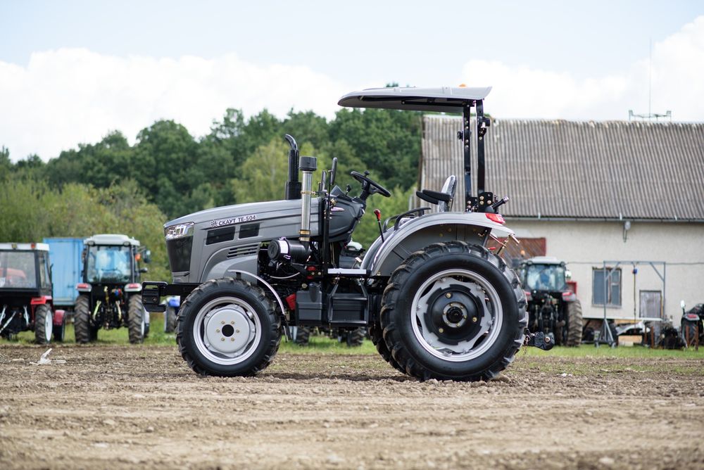 Мінітрактор СКАУТ504 Компресор Примусова гідравліка Дашок РЕВЕРС Крюки