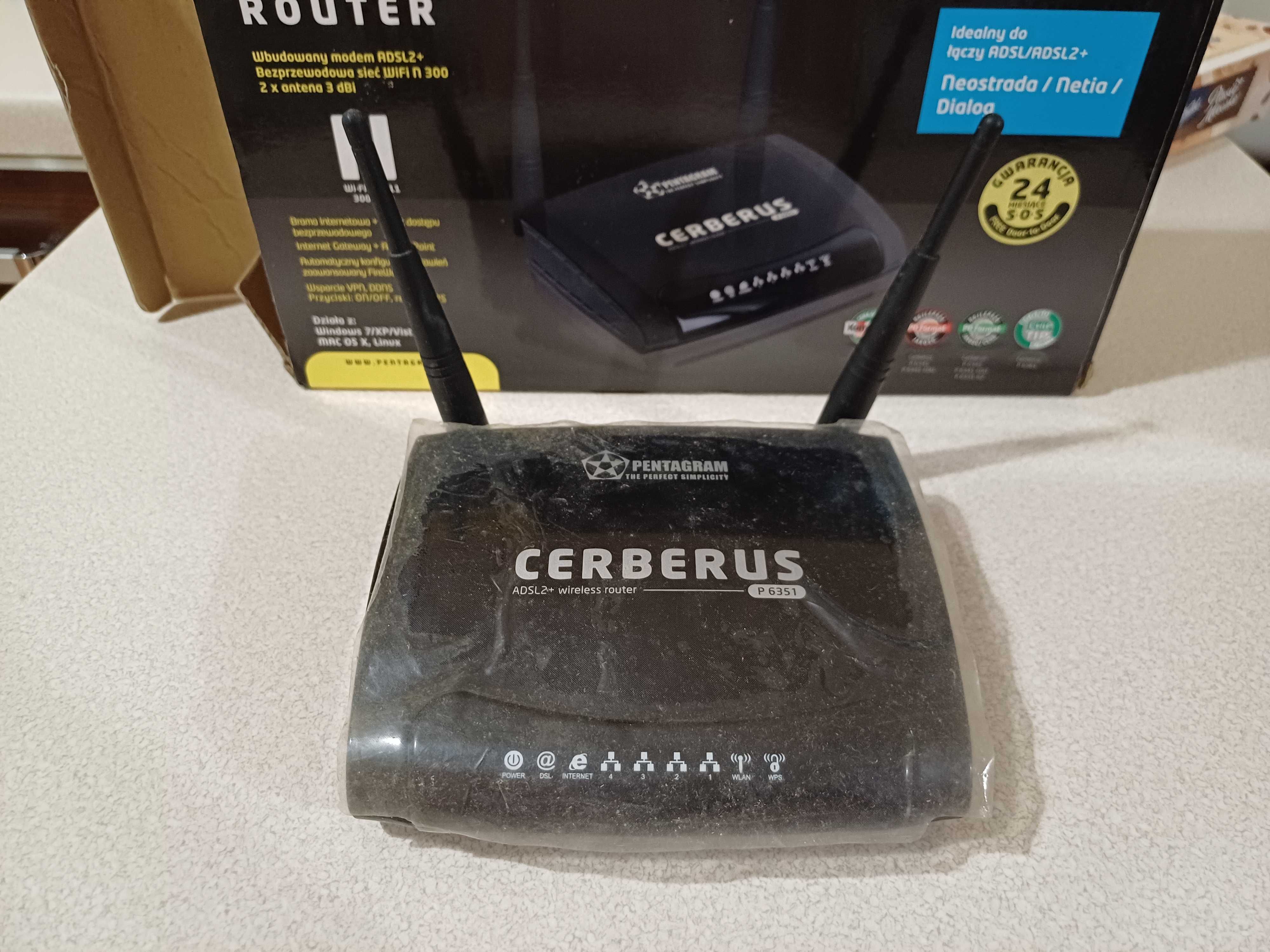 Router Pentagram Cerberus P6351 ADSL2+