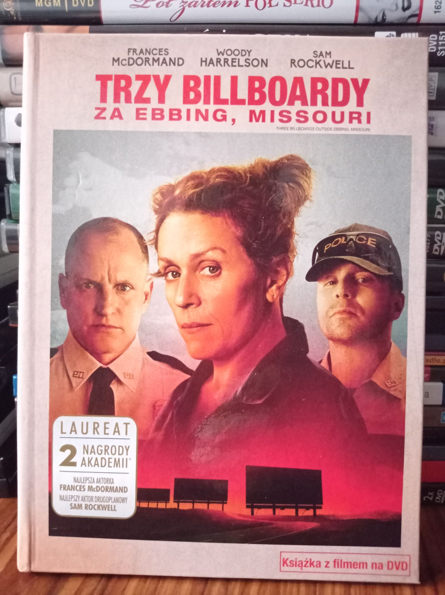 DVD Trzy billboardy za Ebbing Missouri oryginalne i oficjalne wydanie