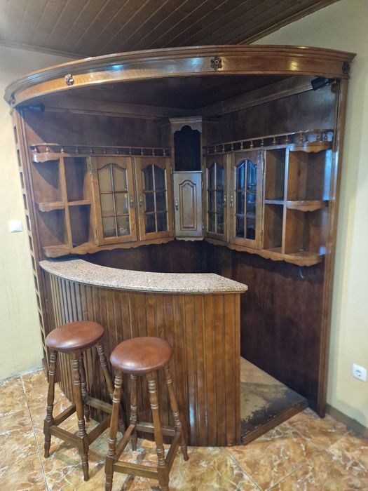 Móveis de Sala madeira de castanho