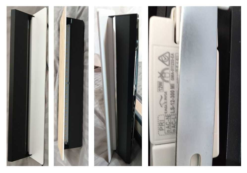 Eglo led de parede retangular para interior (118)