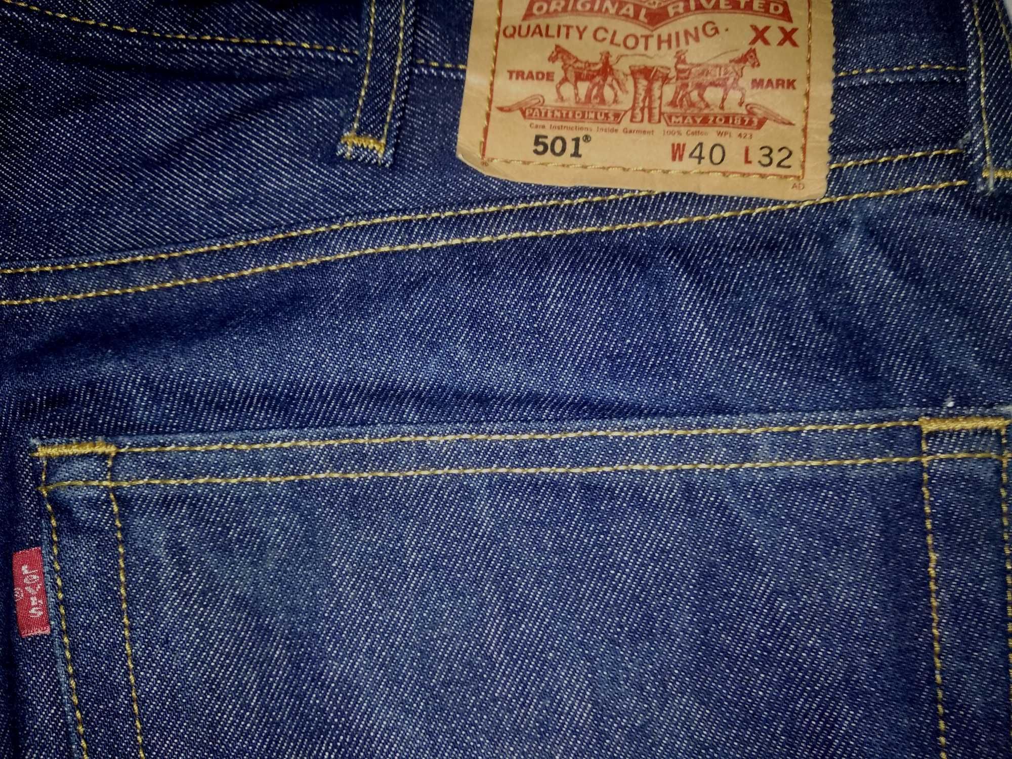 Джинси LEVIS 501 W40 L32 made  in  Haiti  з  США