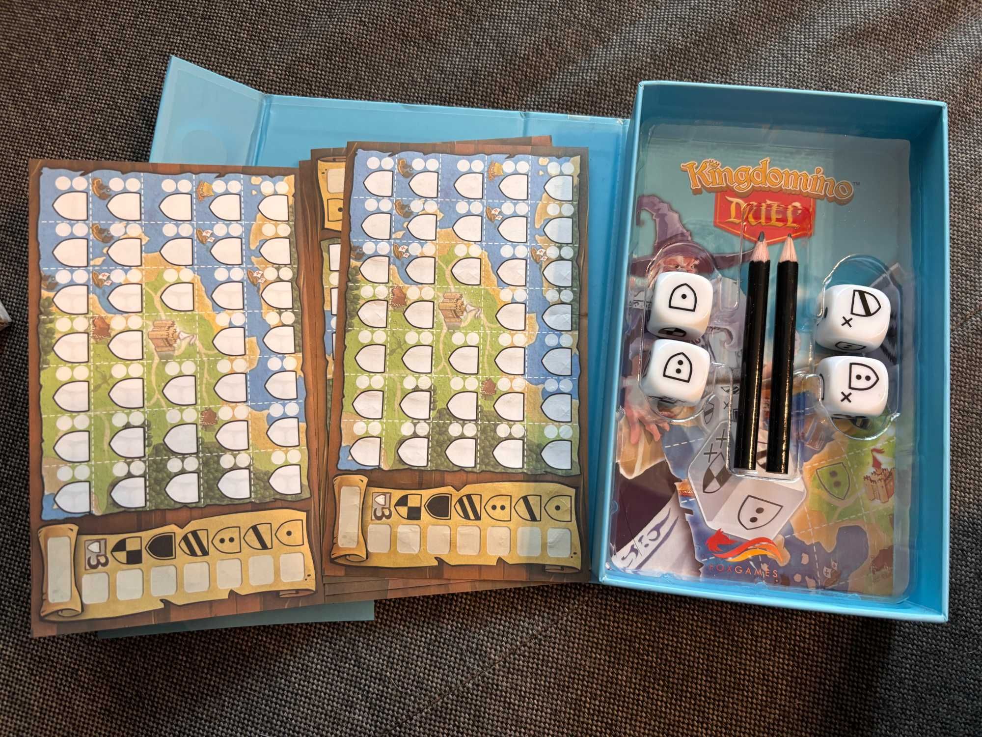 KingDomino Duel - gra planszowa