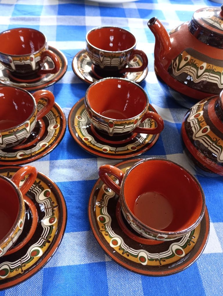 Zestaw ceramiczny do herbaty