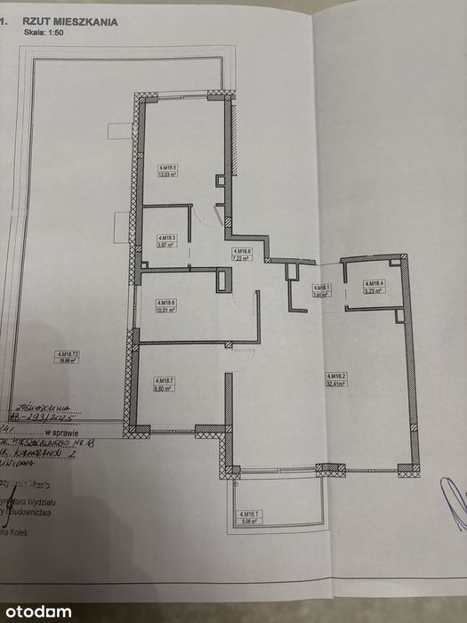 Przestronne 4-pokojowe mieszkanie z balkonem i tarasem