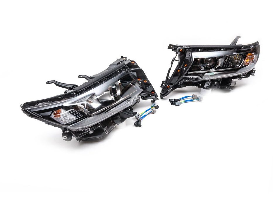 Бач все! Яскраві фари (LED/лінзи) на Toyota LC Prado. Гарантія!