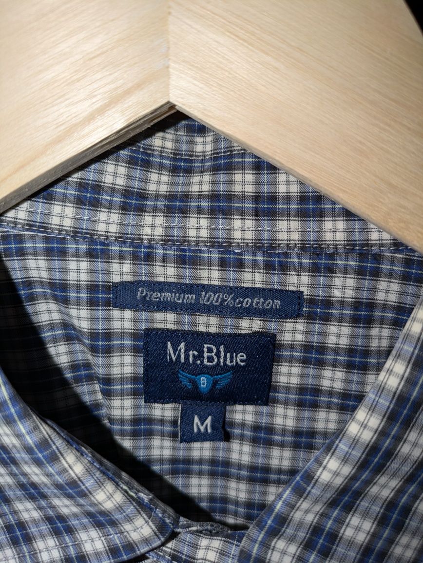 Camisa xadrez Mr blue M