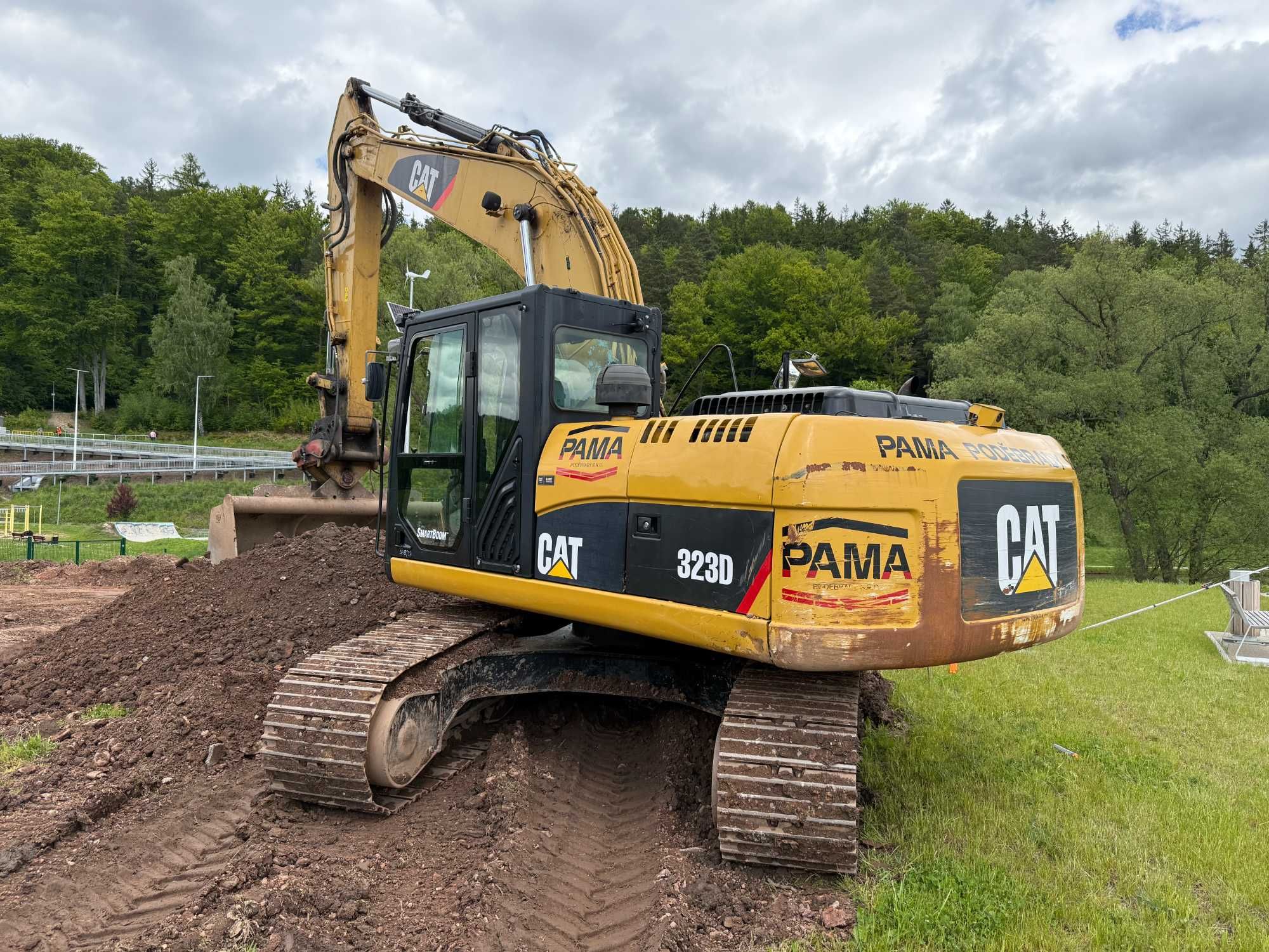 Koparka gąsienicowa Cat 323DL 2011 rok 6010mth