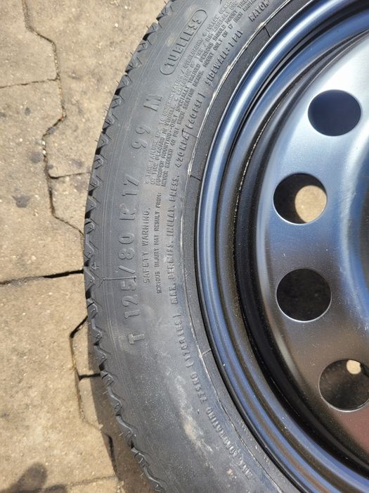 17" Kolo dojazdowe bmw e46 e90