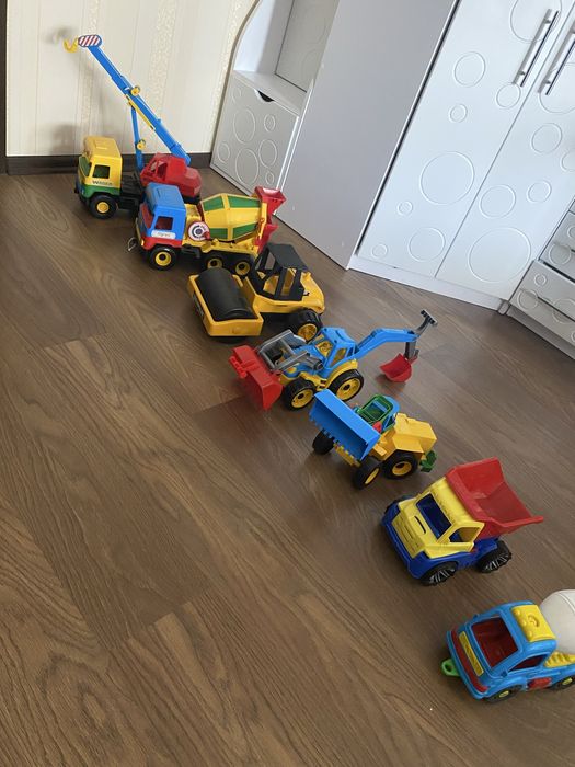 Дитячі машинки Wader, екскаватор, самоскид