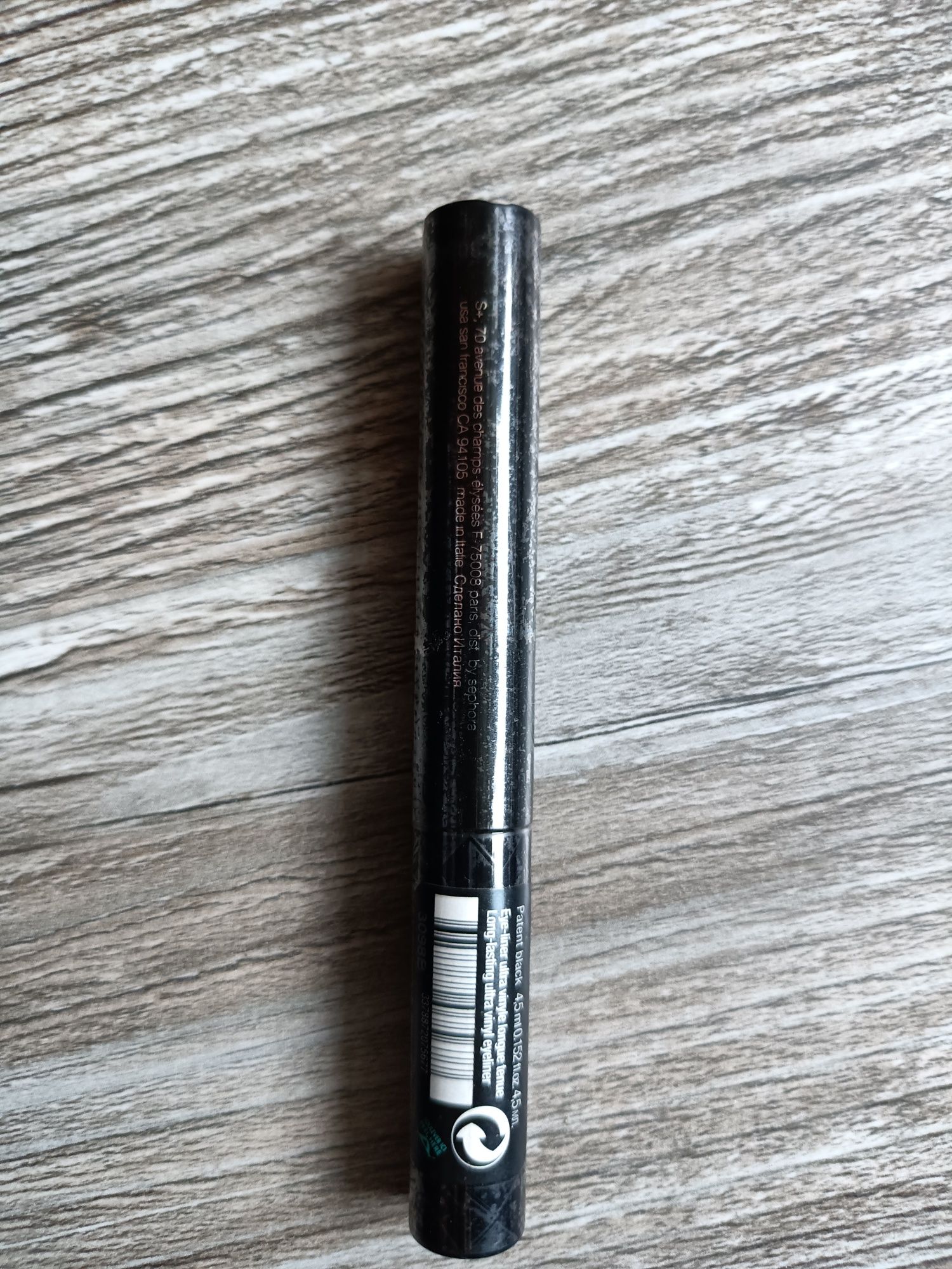 Sephora eyeliner ultra vinyle longue tenue czarny do oczów