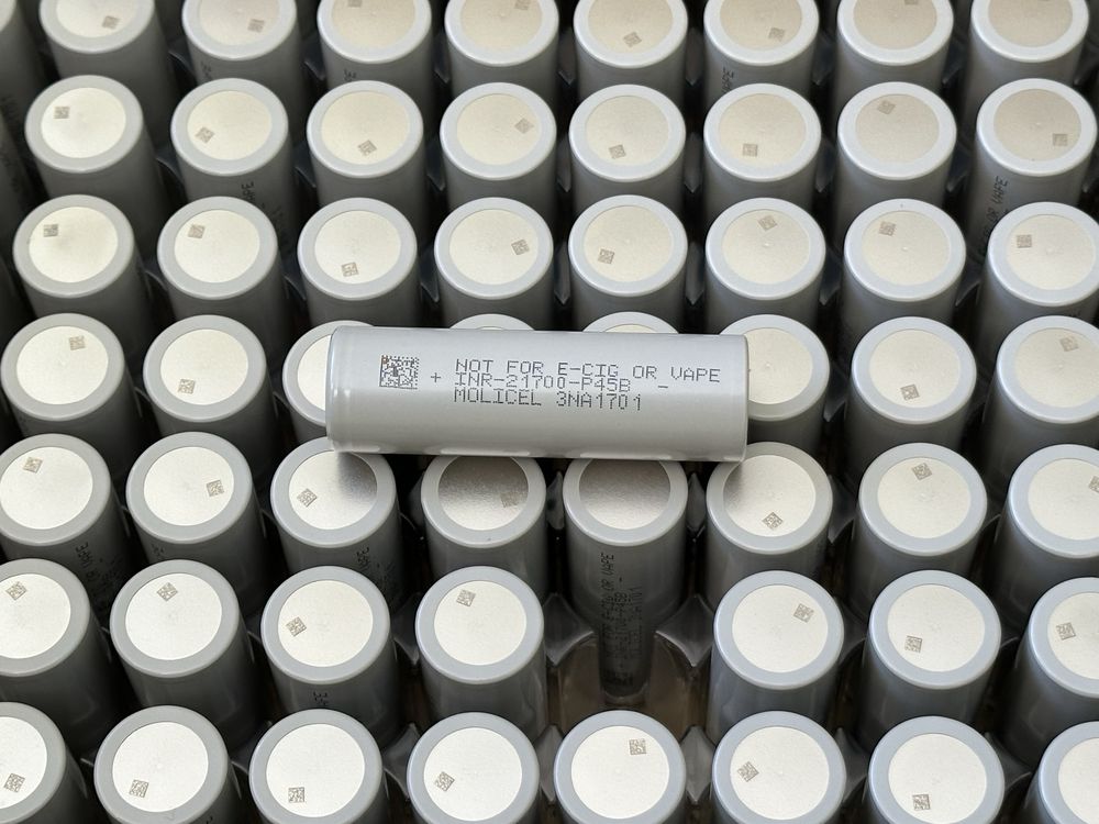 Акумулятори 21700 Molicel P45B/ P42A/P50B