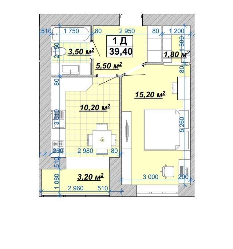 Однокімнатна в центрі,продам квартиру Княгинин,Галицька-Набережна