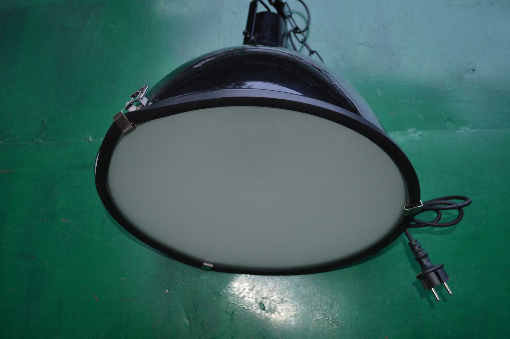 lampa sufitowa metalowa srednica 41 cm duza lampa
