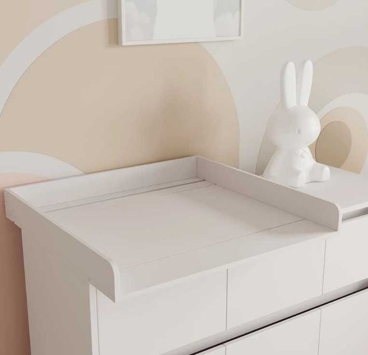 Przewijak, Vicco Przewijak Biały 80 x 10 cm do komody