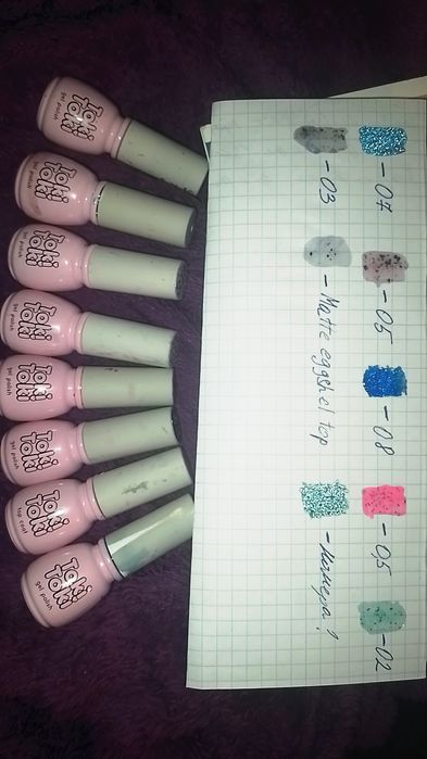 Гель-лаки Toki Toki (б/у)

Продам набір гель-лаків Toki