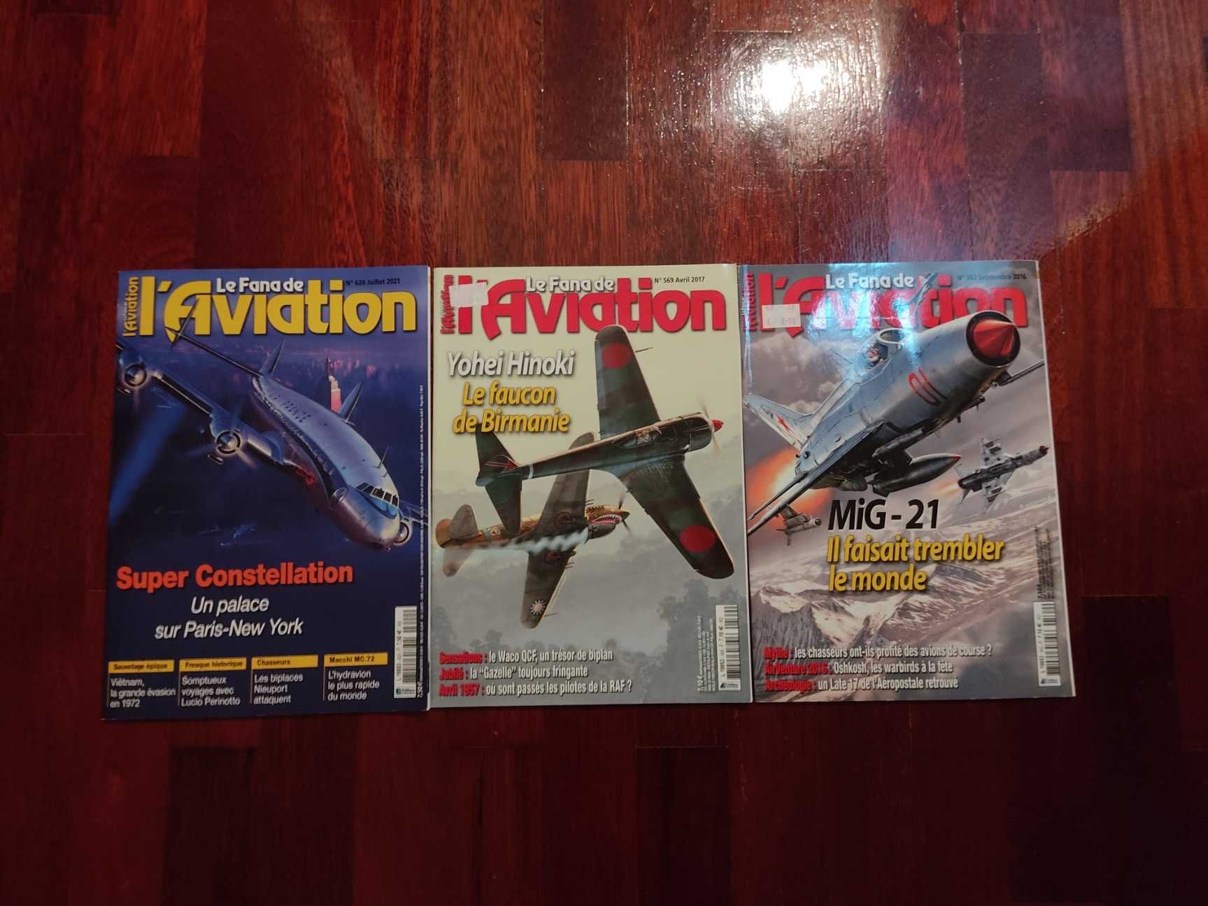 Revistas "Le Fana de l'Aviation"