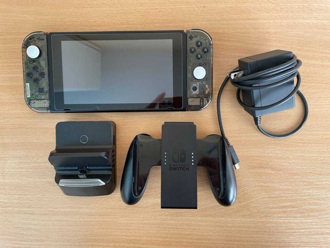 Nintendo Switch v1, hwfly, кастомізована