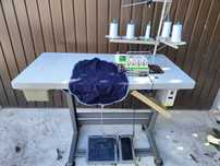 Owerlok JUKI 2416 Servo Prąd 230V Owerlock Overlok Overlock Siruba
