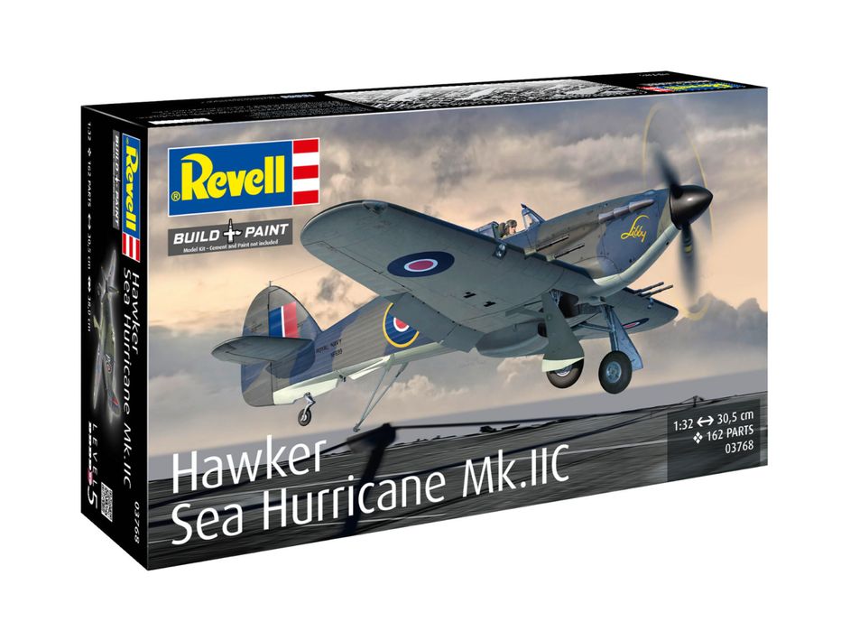 Revell 03768 samolot Hawker Sea Hurricane Mk.IIc