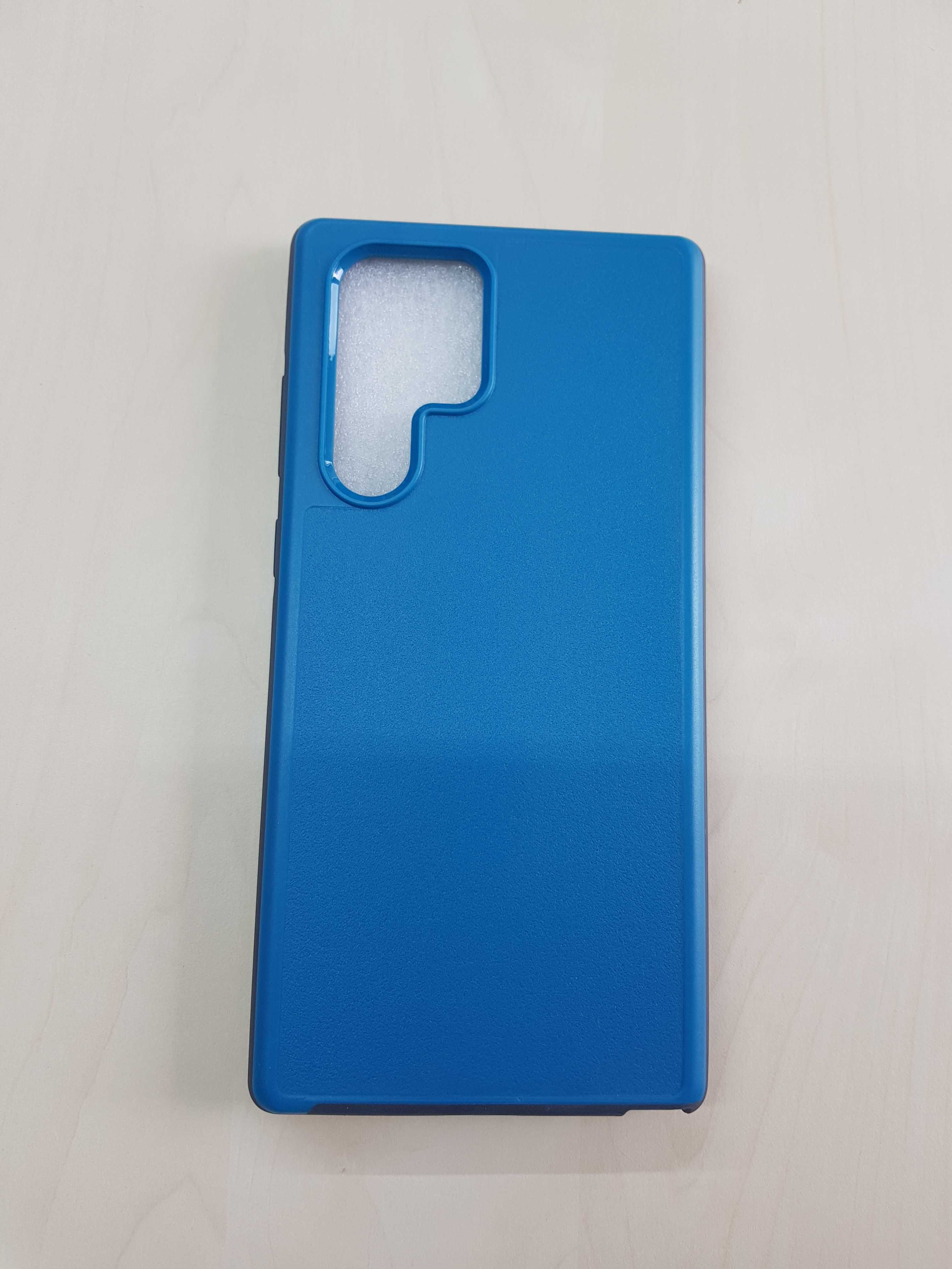 Case, plecki do Samsung galaxy s22 Ultra- niebieski