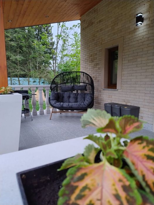 Komfortowy   Domek Z Balia