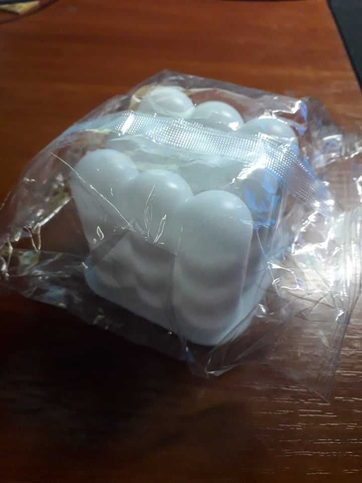 Forma silikonowa do świec duża bubble bąbelkowa
