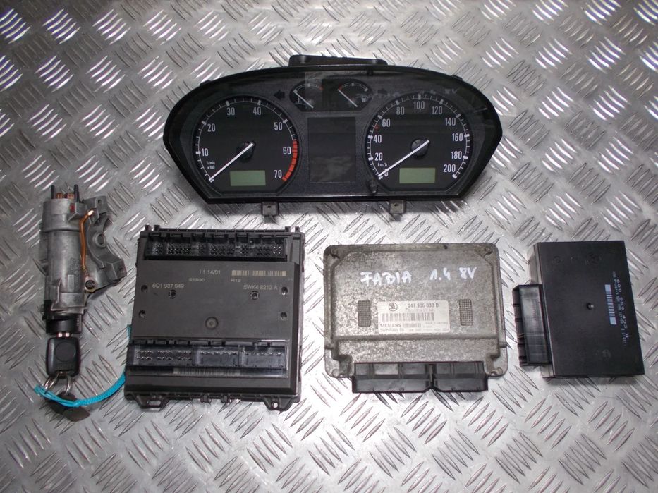 Skoda Fabia I - zestaw startowy 1.4 MPI