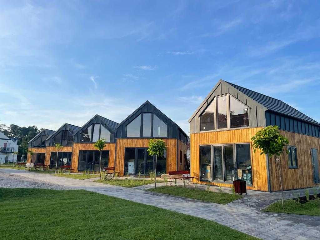 DOM Z PACZKI, domek drewniany 35m2 do samodzielnego montażu PROMOCJA