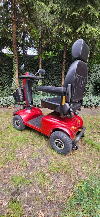 Wózek / skuter elektryczny Rider II kolor czerwony