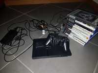 Vendo PlayStation 2 + 11 jogos + webcam toy