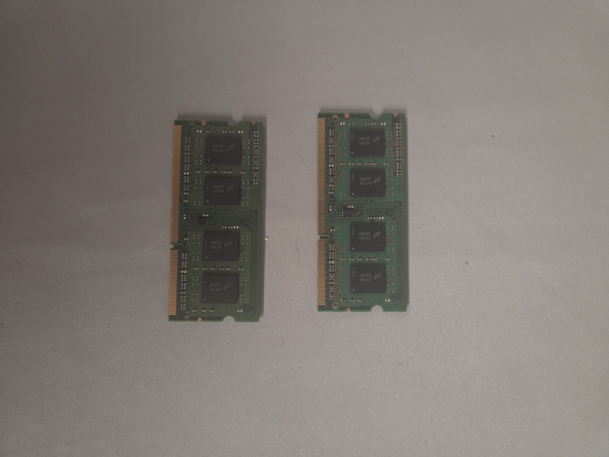 Sprzedam Pamieć Ram DDR3 2x2GB = 4GB do laptopa FUJITSU LIFEBOOK AH531