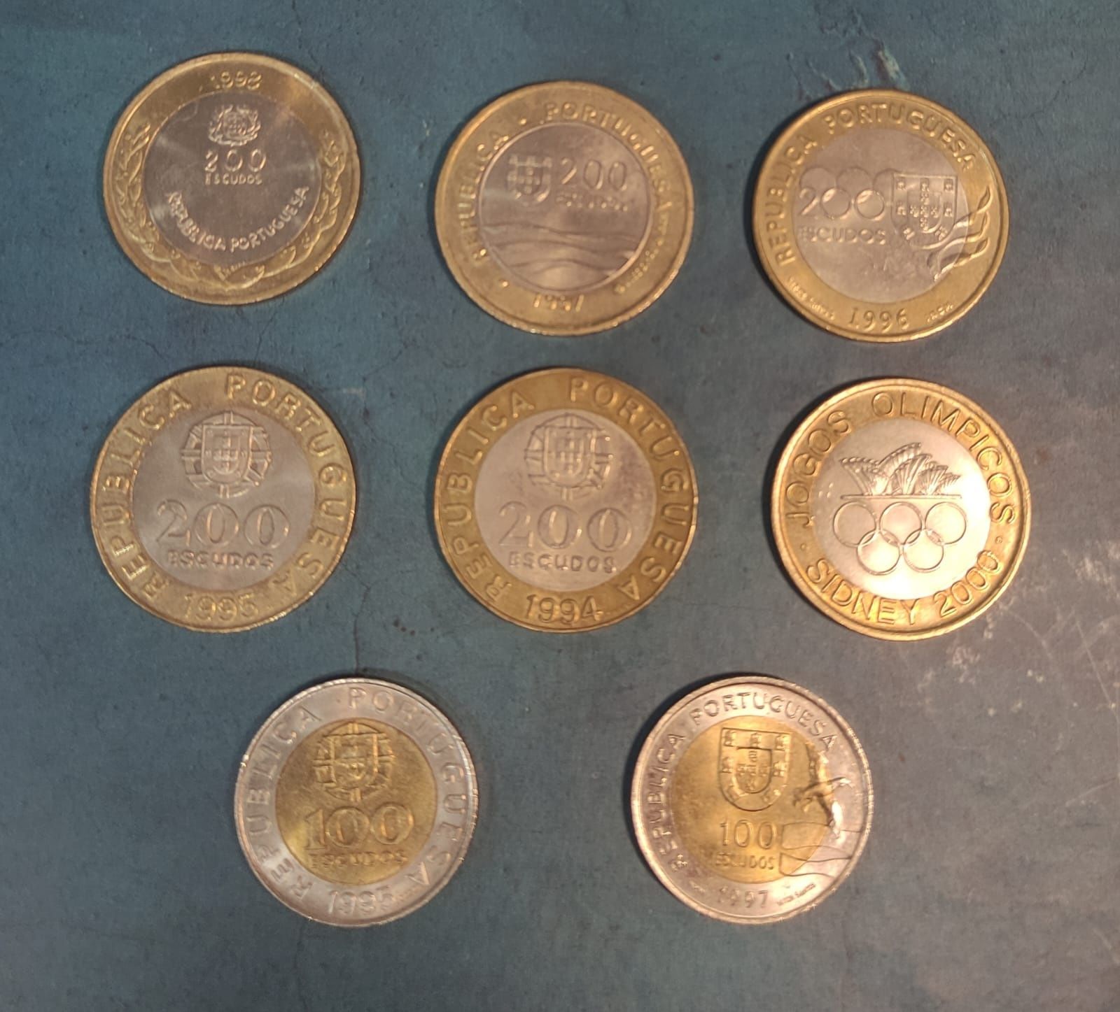 Moedas portuguesas escudo