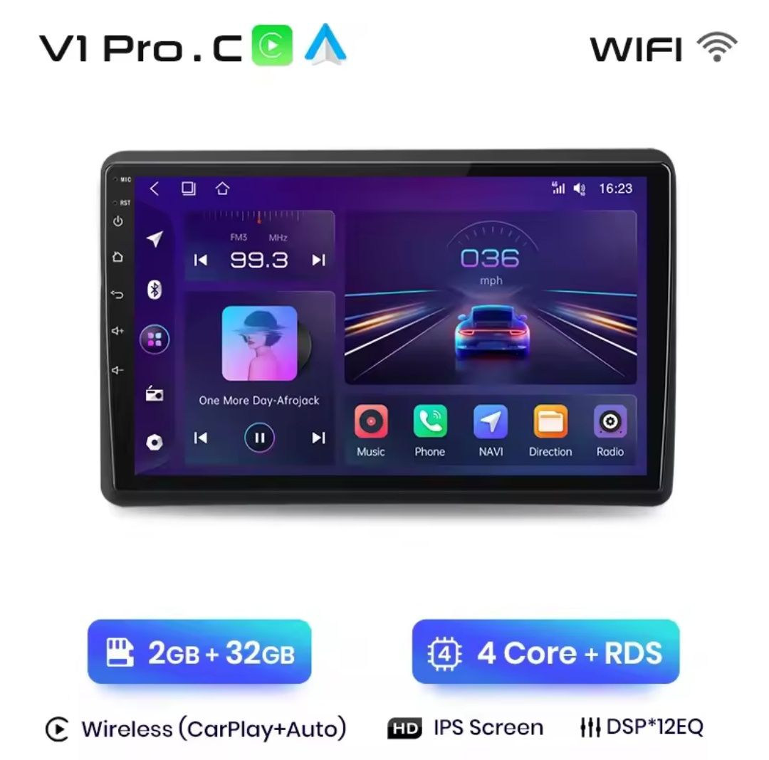 Rádio Android Renault Master Opel Movano Nissan NV400 Carplay 2/32GB
