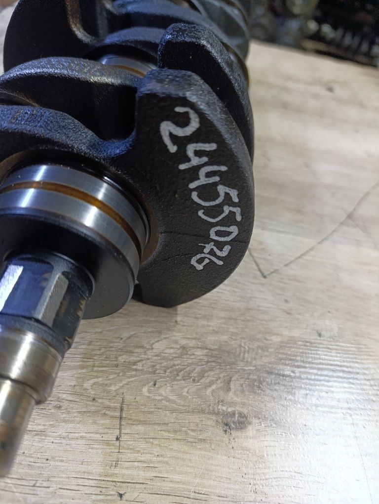 Коленвал колінвал 1.6 16v 24455076 Opel Astra G Zafira A Vectra