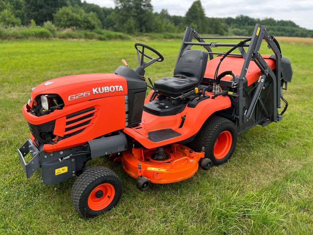 Kubota g26 traktorek kosiarka do trawy traktor wysoki wysyp diesel
