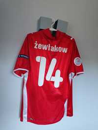 Koszulka meczowa z autografem (match worn) Reprezentacja Polski Żewlak