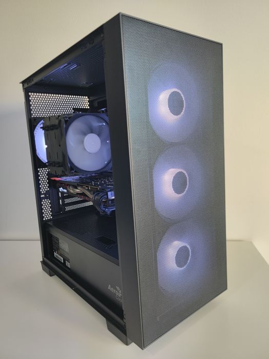 Desktop Gaming i7 16GB RAM GTX 980 Caixa Vidro Temperado e FANs ARGB