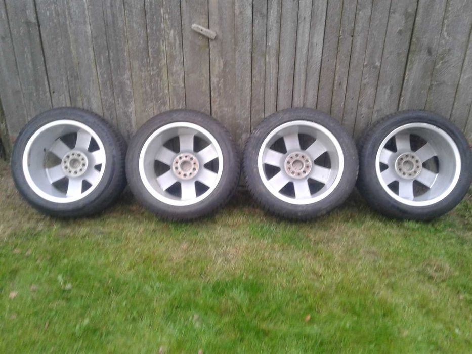 4 Koła Zimowe 17 Cali 225 50 AUDI A4 B8 8K A5 8T Good Year M+S 8mm