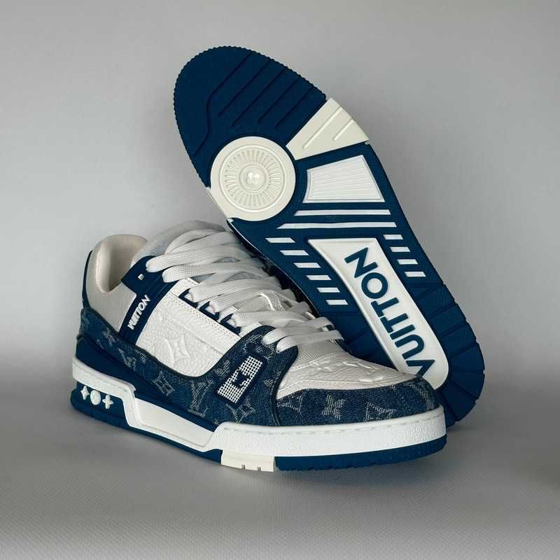Blue buty LouisVuitton LvMęskie casualowe buty Trainer .44