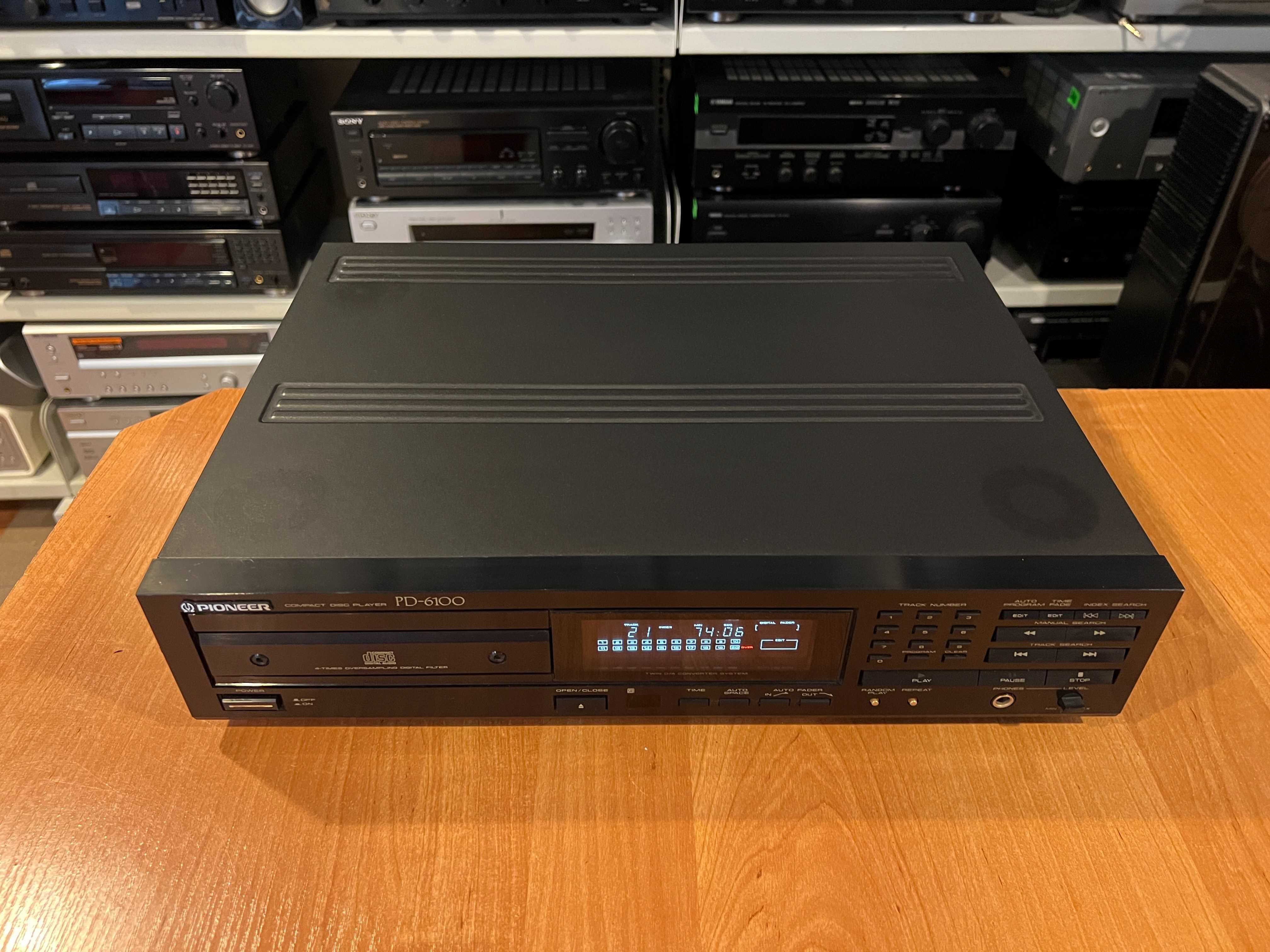 Odtwarzacz płyt CD Pioneer PD-6100 Burr-Brown PCM56P Audio Room